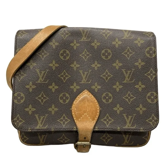Authentic Louis Vuitton cartouchiere GM monogram crossbody